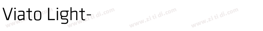 Viato Light字体转换
